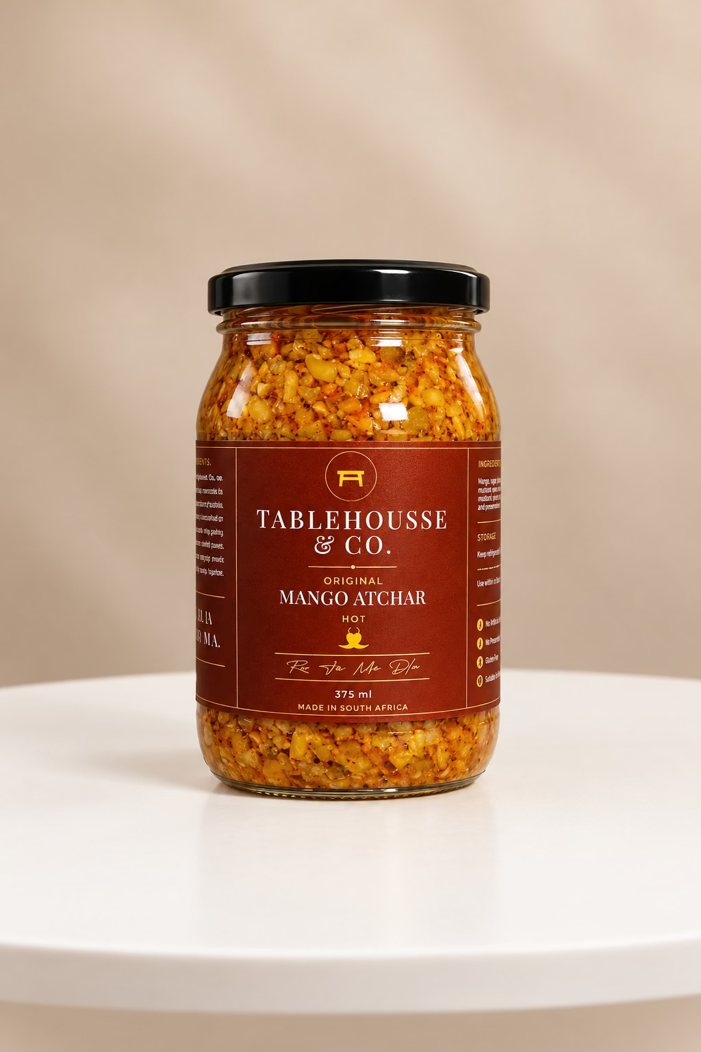 Mango Achaar Hot Flavored "375ml"